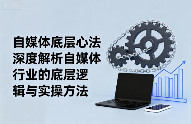 自媒体底层心法，深度解析自媒体行业的底层逻辑与实操方法-知富路