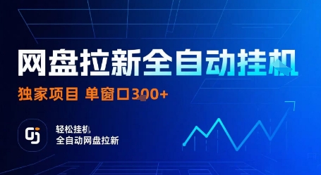 网盘拉新全自动挂G，独家技术，操作简单，自动完成拉新任务，单窗口3张【揭秘】-知富路